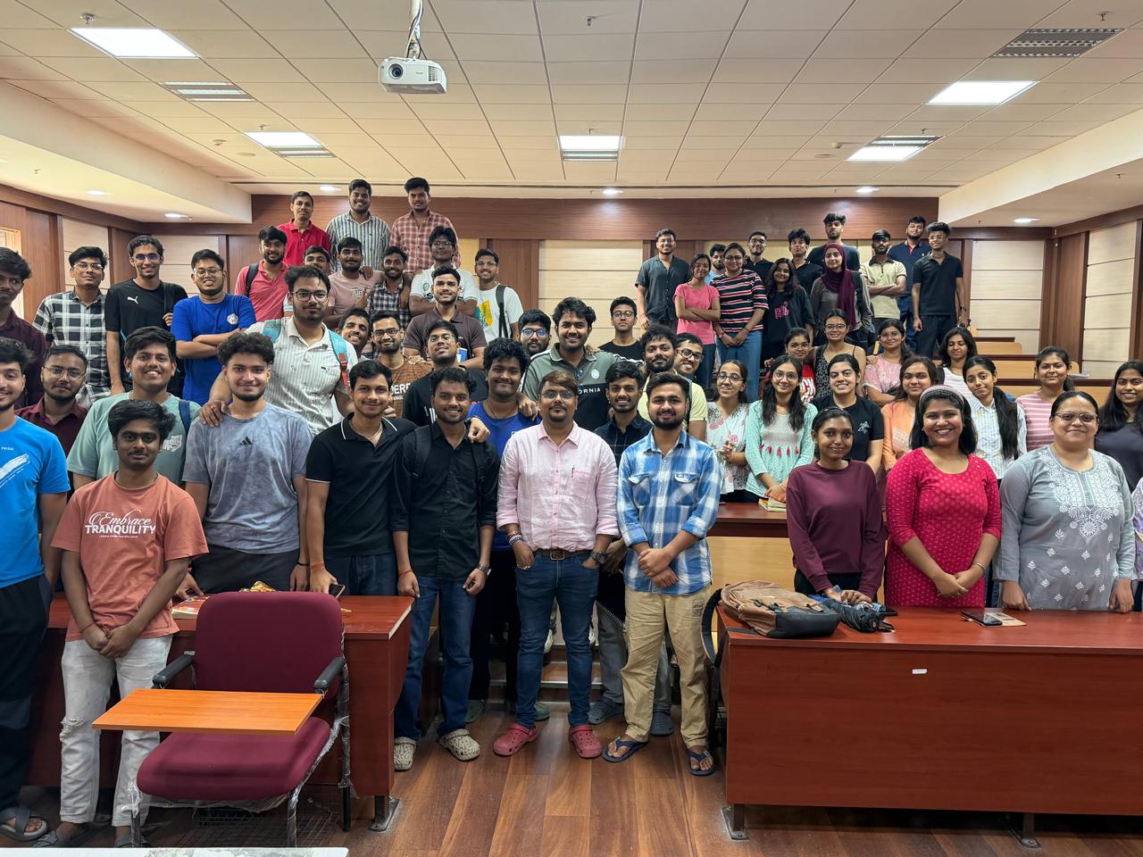 With students at RGIPT
