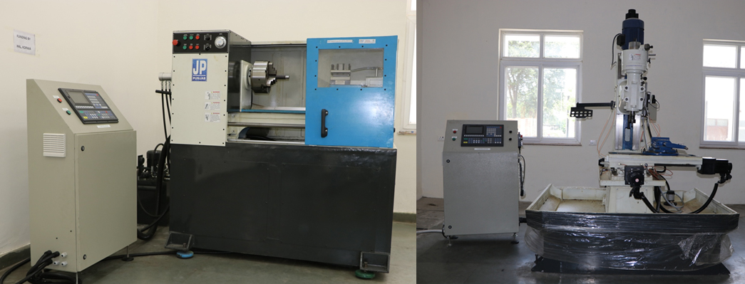 CNC Machine Controller and CNC Milling Machine