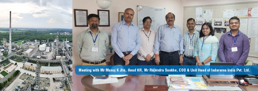 IIChE-ARC Executive Committee visited to Indorama India Private Limited on April 06, 2022 to enhance the industry and academic collaboration in the Amethi region