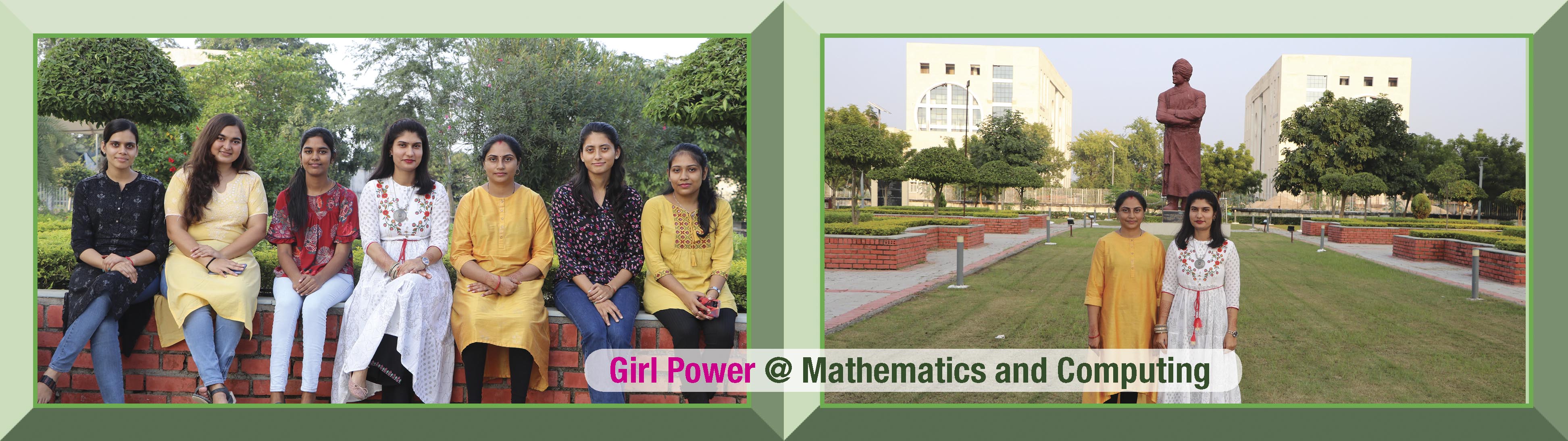 RGIPT is committed to strengthening girls’ beliefs about their abilities in Mathematical and Computing Sciences