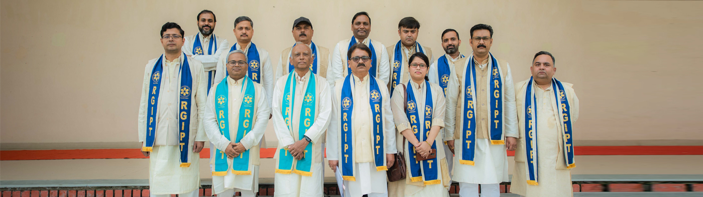 Faculty Members with Professor A S K Sinha, Director RGIPT