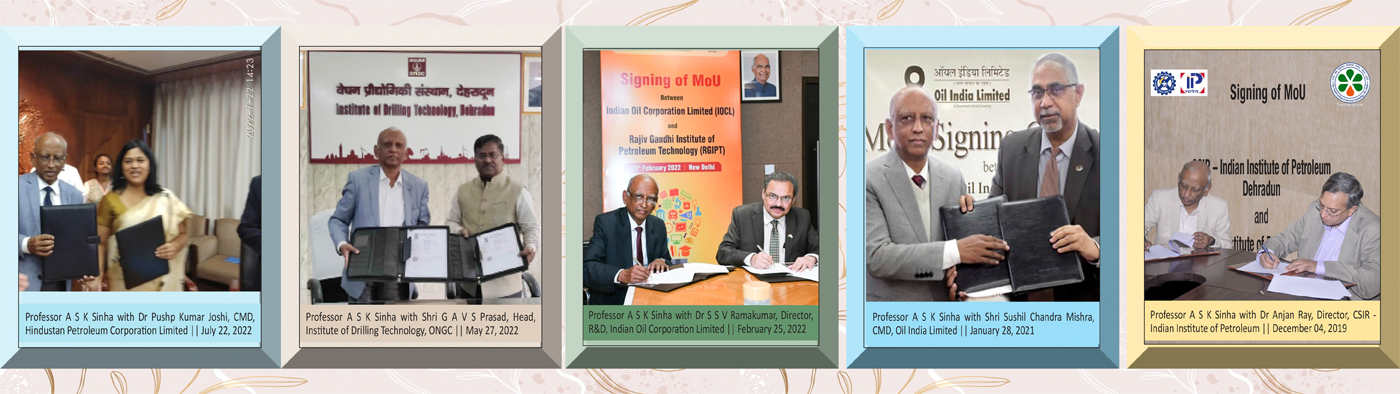 Fostering Academic - Industry partnerships with clearly articulated and mutually determined goals is one of the mainstays of Rajiv Gandhi Institute of Petroleum Technology