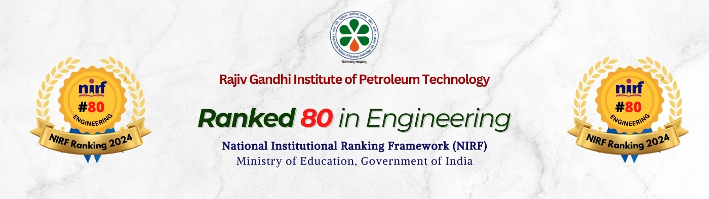 RGIPT secured 80th position in Engineering Institutions of 2024 National Institutional Ranking Framework (NIRF)