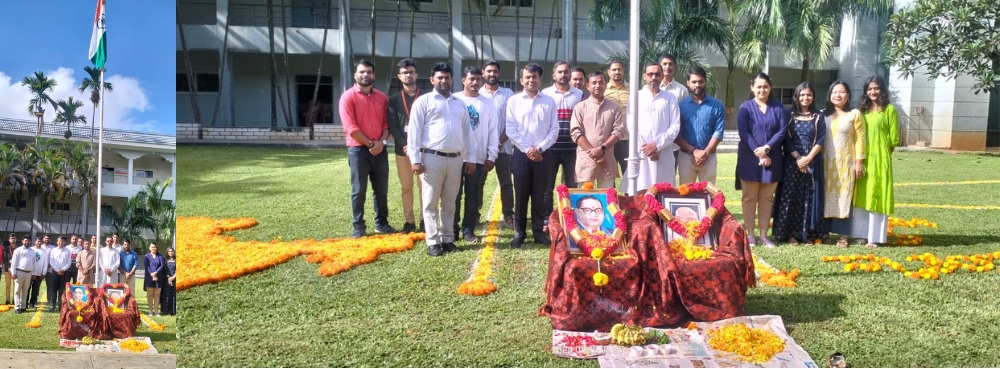 78th Independence Day celebration at Energy Institute, Bengaluru, Centre of RGIPT