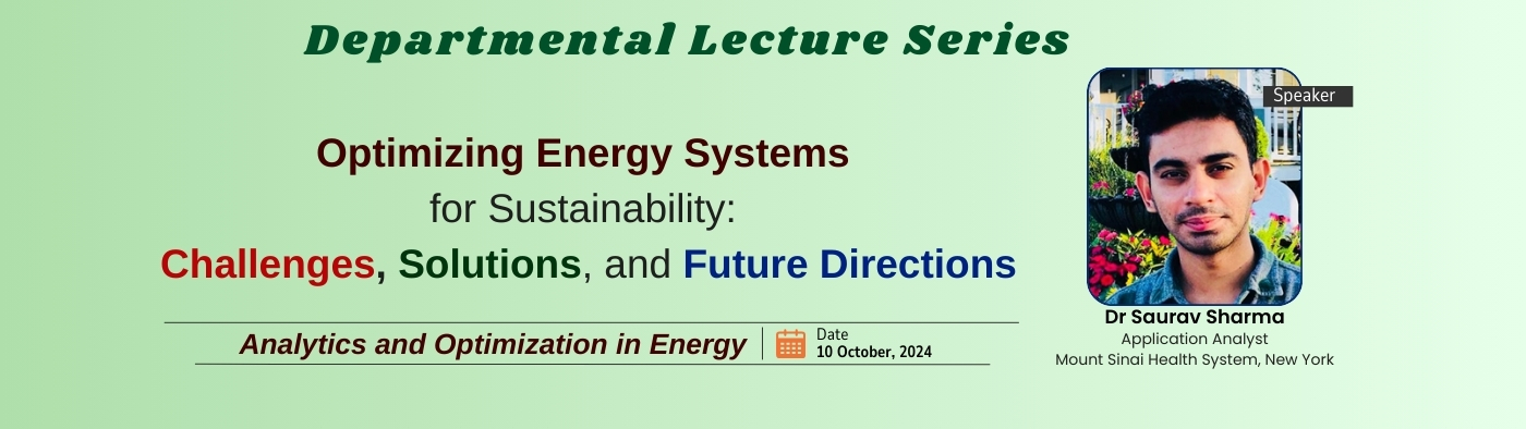 Departmental Lecture Series