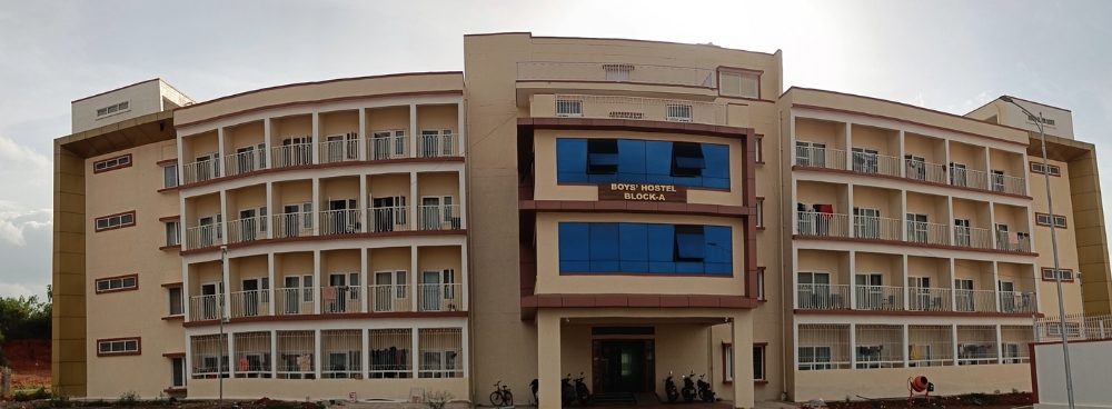 An actual view of Boys Hostel, Energy Institute, Bengaluru at Hosakote, Bengaluru, Karnataka