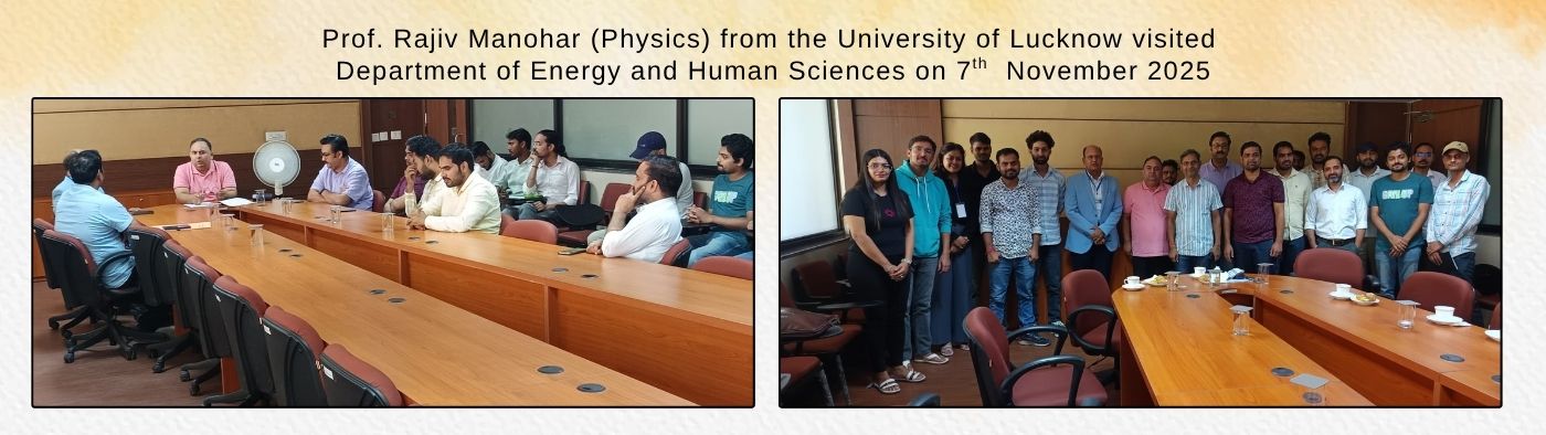 Visit of Professor Rajiv Manohar