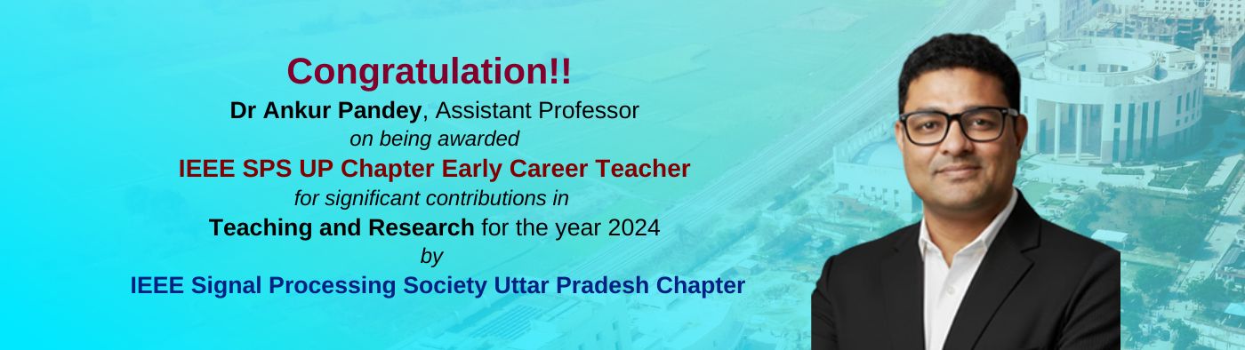 Kudos to Dr Ankur Pandey!