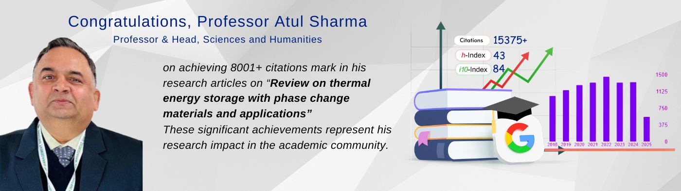 Kudos to Professor Atul Sharma