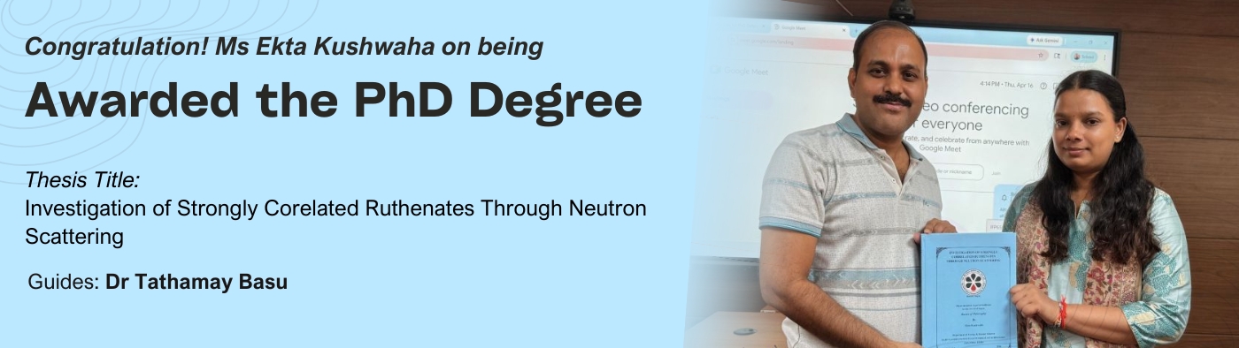 Kudos to Ms Ekta Kushwaha!