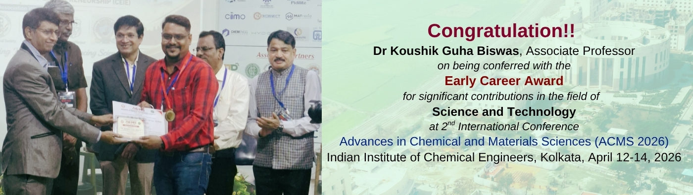 Kudos to Dr Koushik Guha Biswas