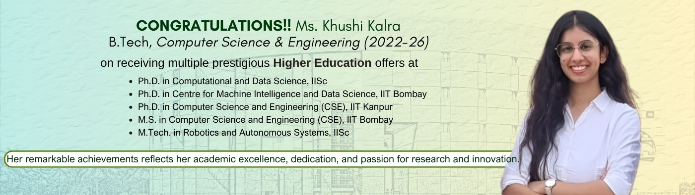 Kudos to Ms Khushi Kalra