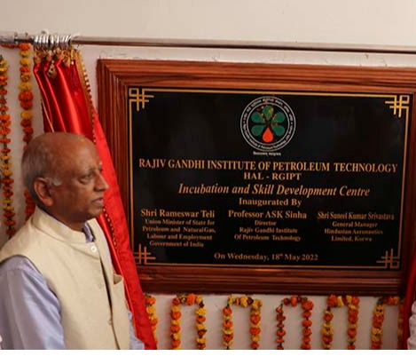 Inauguration of RGIPT - HAL Incubation and Skill Development Centre - May 18, 2022