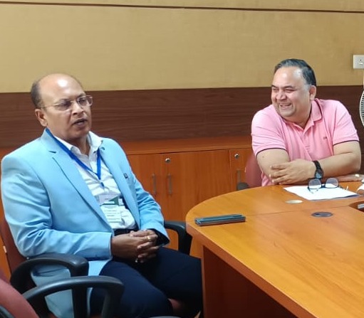 Visit of Professor Rajiv Manohar, University of Lucknow