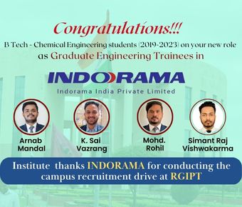Congratulations Students !!
