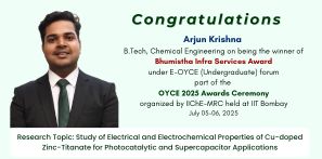Kudos to Arjun Krishna!