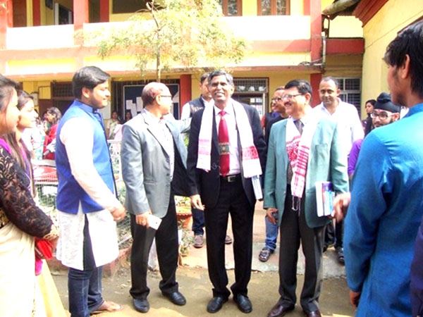 Vice Chancellor, NEHU &amp; Advisor (Project), RGIPT  visited  Sibsagar Commerce College