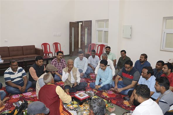 Inauguration Puja of Workshop cum Incubation Center Building