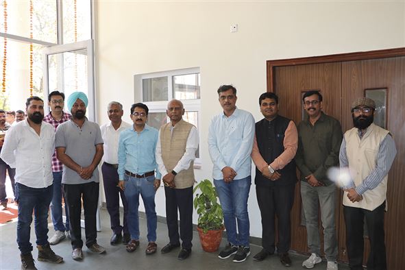 Inauguration Puja of Workshop cum Incubation Center Building