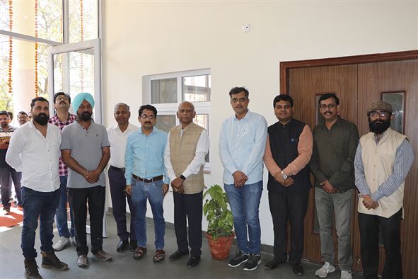 Inauguration Puja of Workshop cum Incubation Center Building