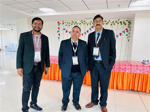 Professor Atul Sharma and Dr Saurabh Mishra at SUSCON-XII, IIM Shillong