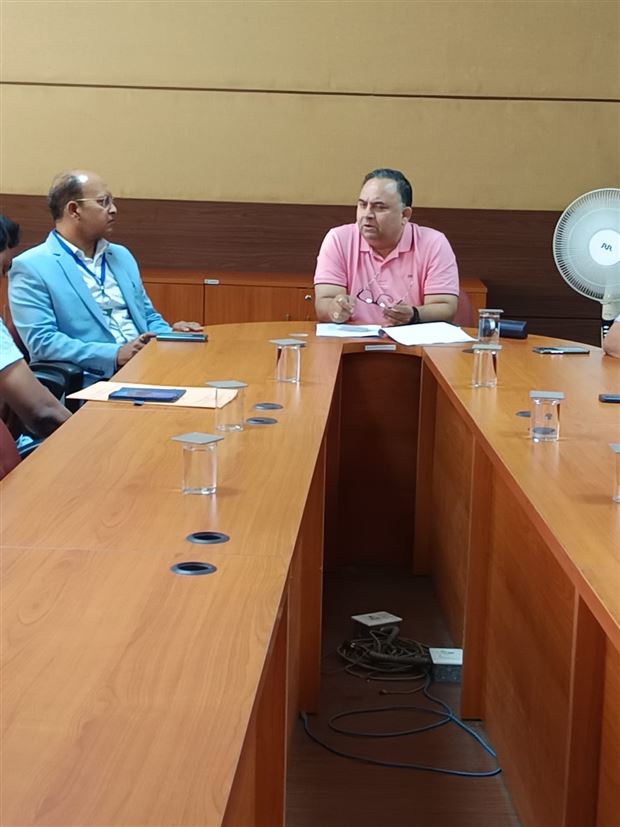 Visit of Professor Rajiv Manohar, University of Lucknow