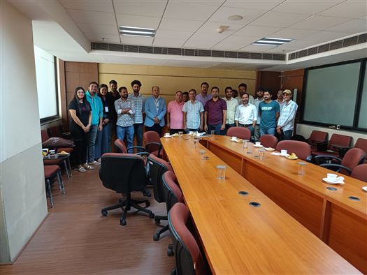 Visit of Professor Rajiv Manohar, University of Lucknow